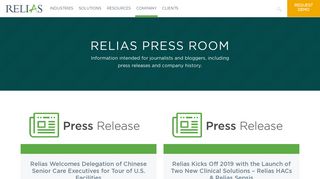 Press Room | Relias | Workforce Development