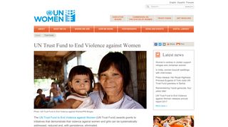 UN Trust Fund to End Violence against Women | UN Women ...