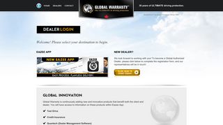 Dealer Login | Global Warranty