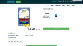 Globalbux - Money Online Investment