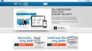AlphaSSL: SSL Certificate Provider
