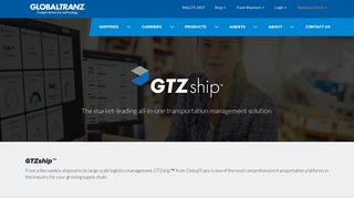 GTZShip | Transportation Management System (TMS) | GlobalTranz