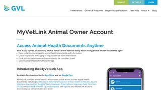 Owner Certificate Portal | GVL - GlobalVetLINK