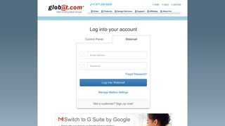 WebMail Login - Globat