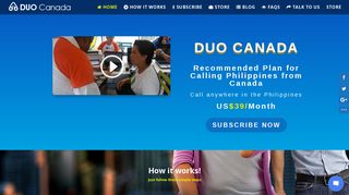 DUO Canada:Call Philippines from Canada | Unlimited Call to ...