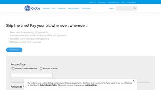 Online Bills Payment Service - Globe Telecom