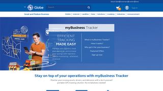 myBusiness Tracker - Globe myBusiness
