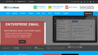 Enterprise Email Hosting | Hosted Enterprise Email – Globehost