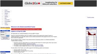 GlobeinvestorGOLD.com: GIG Tracker