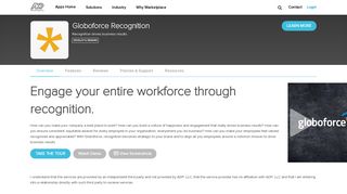 Globoforce Recognition by Globoforce | ADP Marketplace