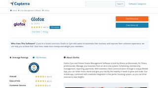 Glofox Reviews and Pricing - 2019 - Capterra