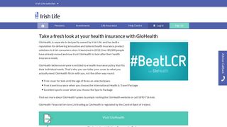 Take a fresh look at your health insurance with GloHealth | Irish Life