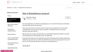 Get a GlossGenius account – GlossGenius