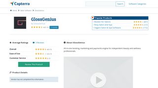 GlossGenius Reviews and Pricing - 2019 - Capterra