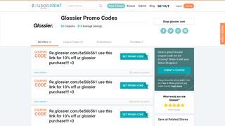 Glossier Promo Codes - Save 10% w/ Feb. 2019 Coupons