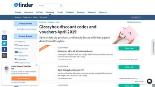 Best Glossybox discount codes and vouchers February 2019 | finder UK
