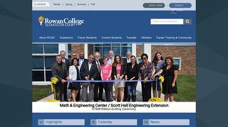 Home Rowan College at Gloucester County