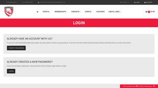 Login - Gloucester Rugby Ticketing