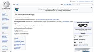 Gloucestershire College - Wikipedia