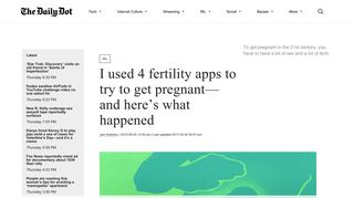 I Used 4 Fertility Apps to Try to Get Pregnant—Here's What Happened