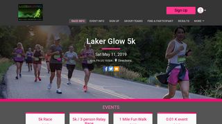 Laker Glow 5k - RunSignup