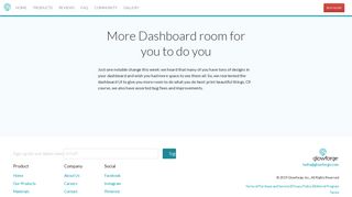 More Dashboard room for you to do you - Glowforge - the 3D laser ...
