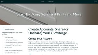 Learn By Doing: Your First Prints and More - Create ... - Glowforge