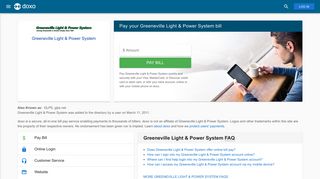 Greeneville Light & Power System (GLPS): Login, Bill Pay, Customer ...