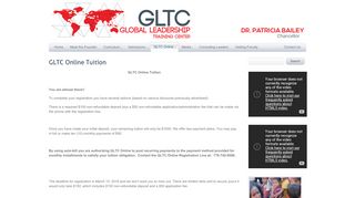 GLTC Online TuitionGLTC