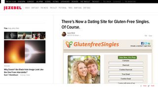 There's Now a Dating Site for Gluten-Free Singles. Of Course. - Jezebel