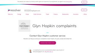Glyn Hopkin Complaints Email & Phone | Resolver