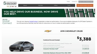 GM Dealership Employee Discount