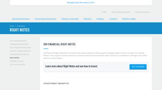 Right Notes | Inversionistas | GM Financial