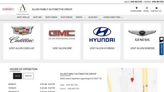 Allen Family Automotive Group is a Cadillac, GMC, Genesis, Hyundai ...