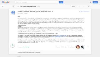 Logging in to Google Apps mail from the Gmail Login Page - Google ...