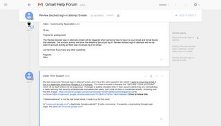 Review blocked sign-in attempt Emails - Google Product Forums