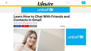 How to Chat in Gmail - Lifewire