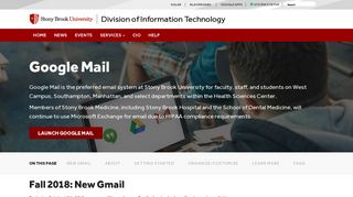 Google Mail | Division of Information Technology