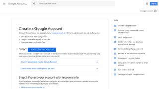 Create a Google Account - Google Account Help - Google Support