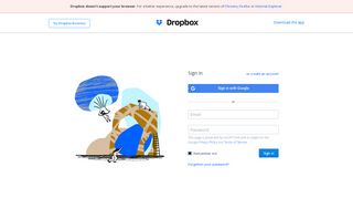 Login - Dropbox