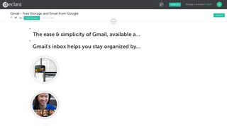 Gmail - Free Storage and Email from Google | Declara