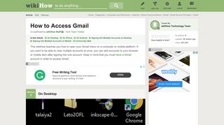 5 Ways to Access Gmail - wikiHow