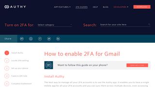 Gmail - Authy