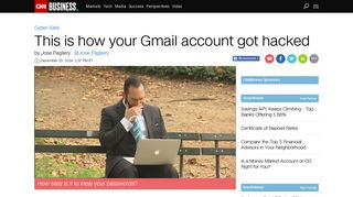 This is how your Gmail account got hacked - Business - CNN.com
