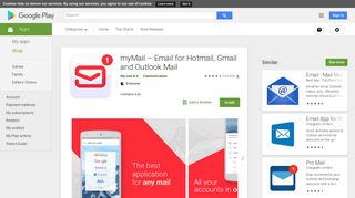 myMail – Email for Hotmail, Gmail and Outlook Mail - Apps on ...