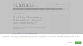 Gmail login: How to change Gmail password on mobile - Android and ...