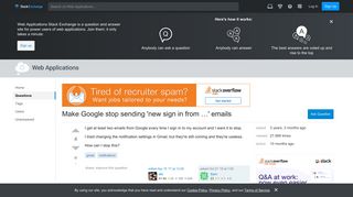 gmail - Make Google stop sending 'new sign in from ...' emails ...
