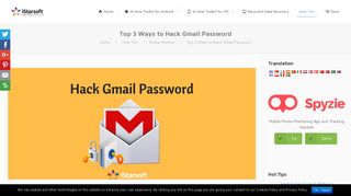Top Three Ways to Hack Gmail Password Effortlessly