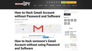 How to Hack Gmail Account without Password and Software