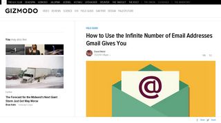 How to Use the Infinite Number of Email Addresses Gmail Gives You